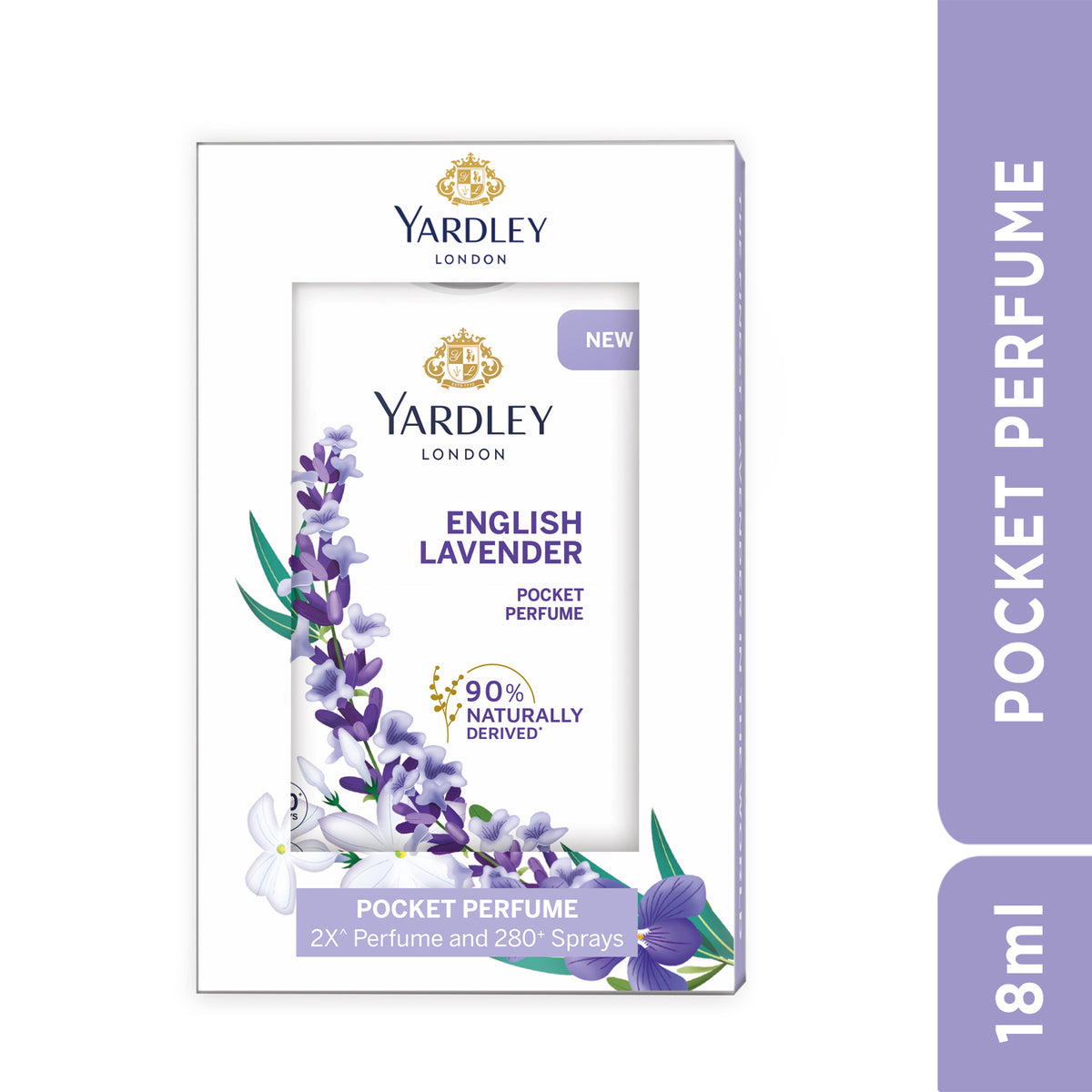 YARDLEY ENGLISH LAVENDER COMPACT PERFUME 18ML
