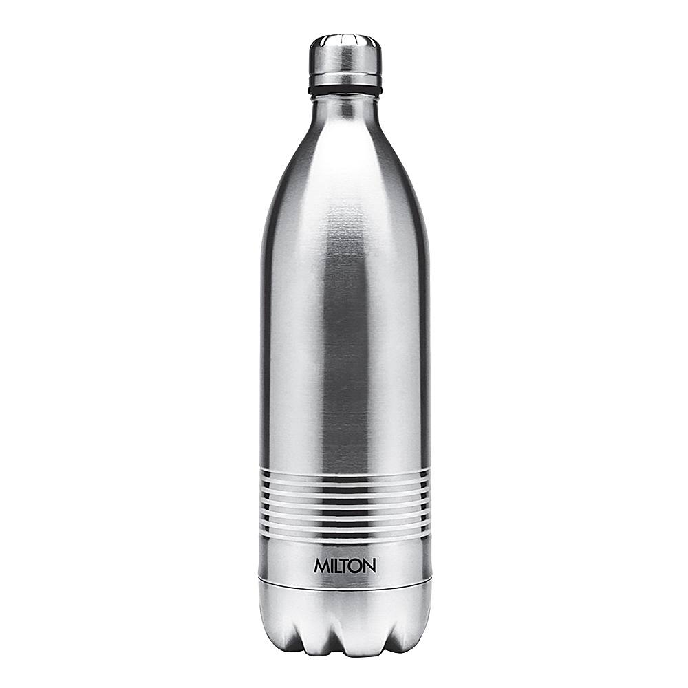 Milton Thermosteel Duo Deluxe Bottle (Silver) - 1 L 1 Unit