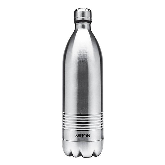 Milton Thermosteel Duo Deluxe Bottle (Silver) - 1 L 1 Unit