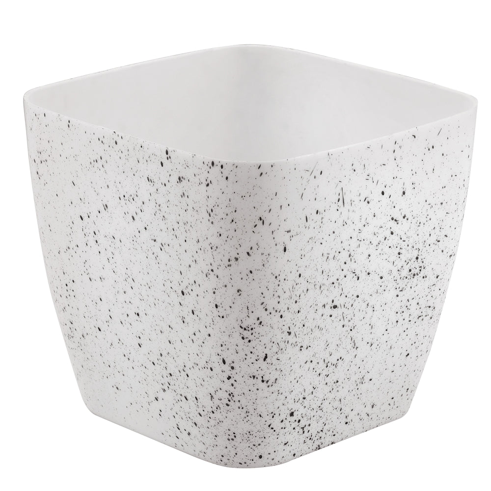 Rajesh Sterling Plastic Planter Pot (03) - White 1 Unit