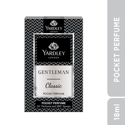 YARDLEY GENTLEMAN CLASSIC COMPACT PERFUME 18ML