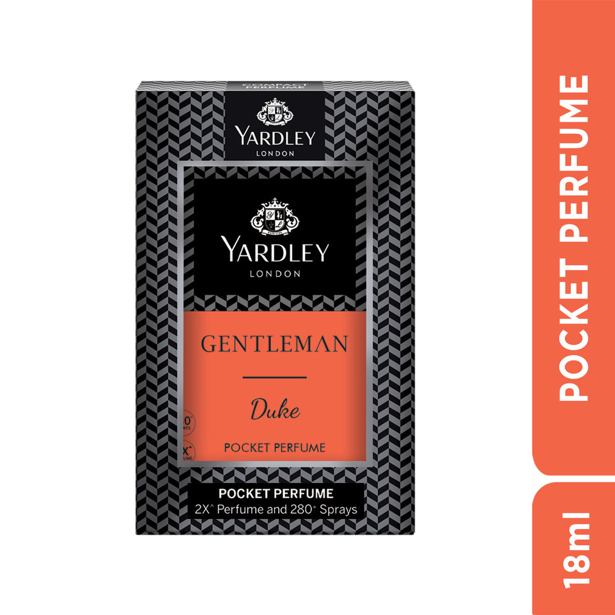 YARDLEY GENTLEMAN DUKE COMPACT PERFUME, 18ML
