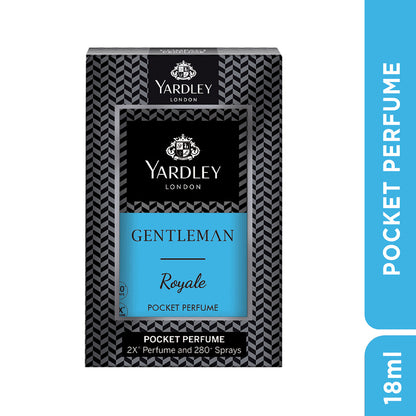 YARDLEY GENTLEMAN ROYALE COMPACT PERFUME, 18ML