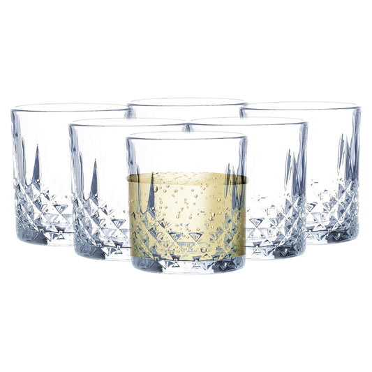Sanjeev Kapoor Paris Crystal Whiskey Glass - 330 ml 6 Pieces