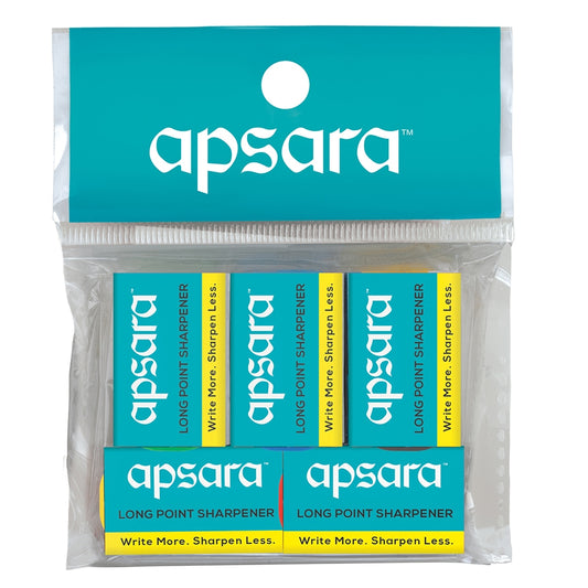Apsara Long Point Sharpener 5 Pieces