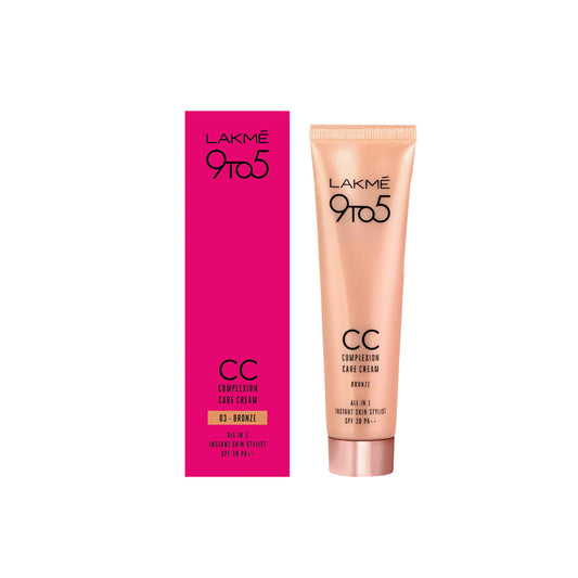 Lakme 9to5 Complexion Care Face Cream - Bronze: 30 gms