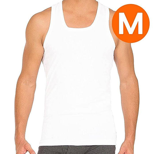 Dutch Harbor Men's Vest Rib Sleeveless - M (85 cm) 2 Pieces
