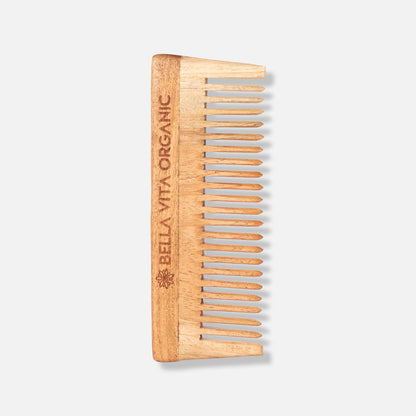 Bellavita Neem Wooden Wide Tooth Comb