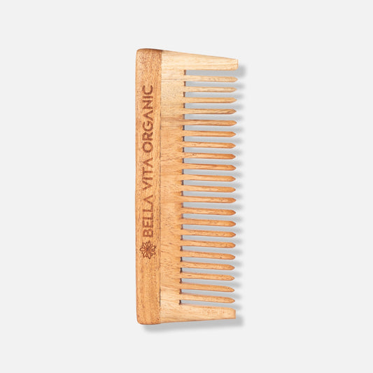 Bellavita Neem Wooden Wide Tooth Comb