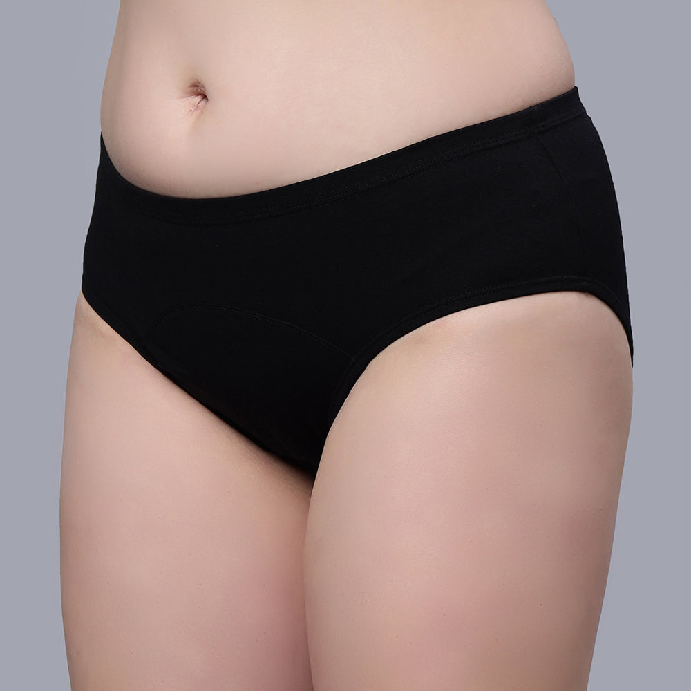 In Shape Women's Sanitary Hipster Period Panties A (80 cm) - 2 Pieces 1 Unit