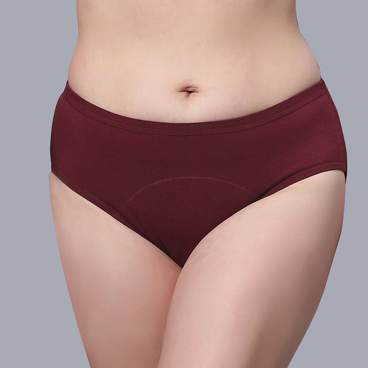In Shape Women's Sanitary Hipster Period Panties B (80 cm) - 2 Pieces 1 Unit