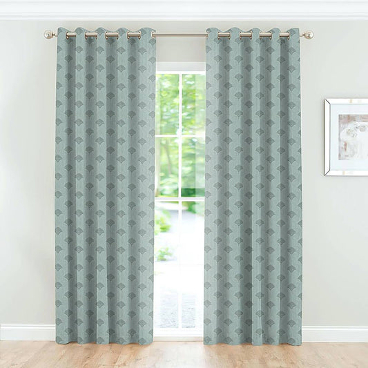 Sunstar Door Curtain Abstract - Grey 112 cm X 210 cm