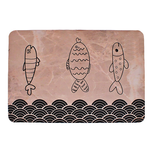 Allure Rubber 3D Print Doormat (21) - Assorted 40 X 60 cm