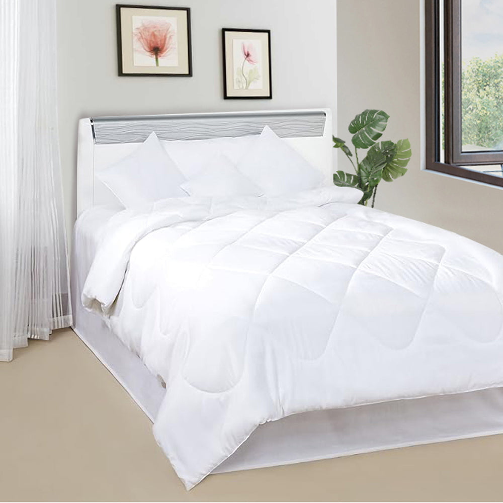 Wellever All Season Reversible Single Comforter - Pearl White 1 Unit
