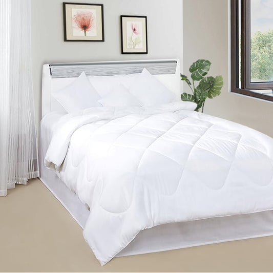 Wellever All Season Reversible Single Comforter - Pearl White 1 Unit