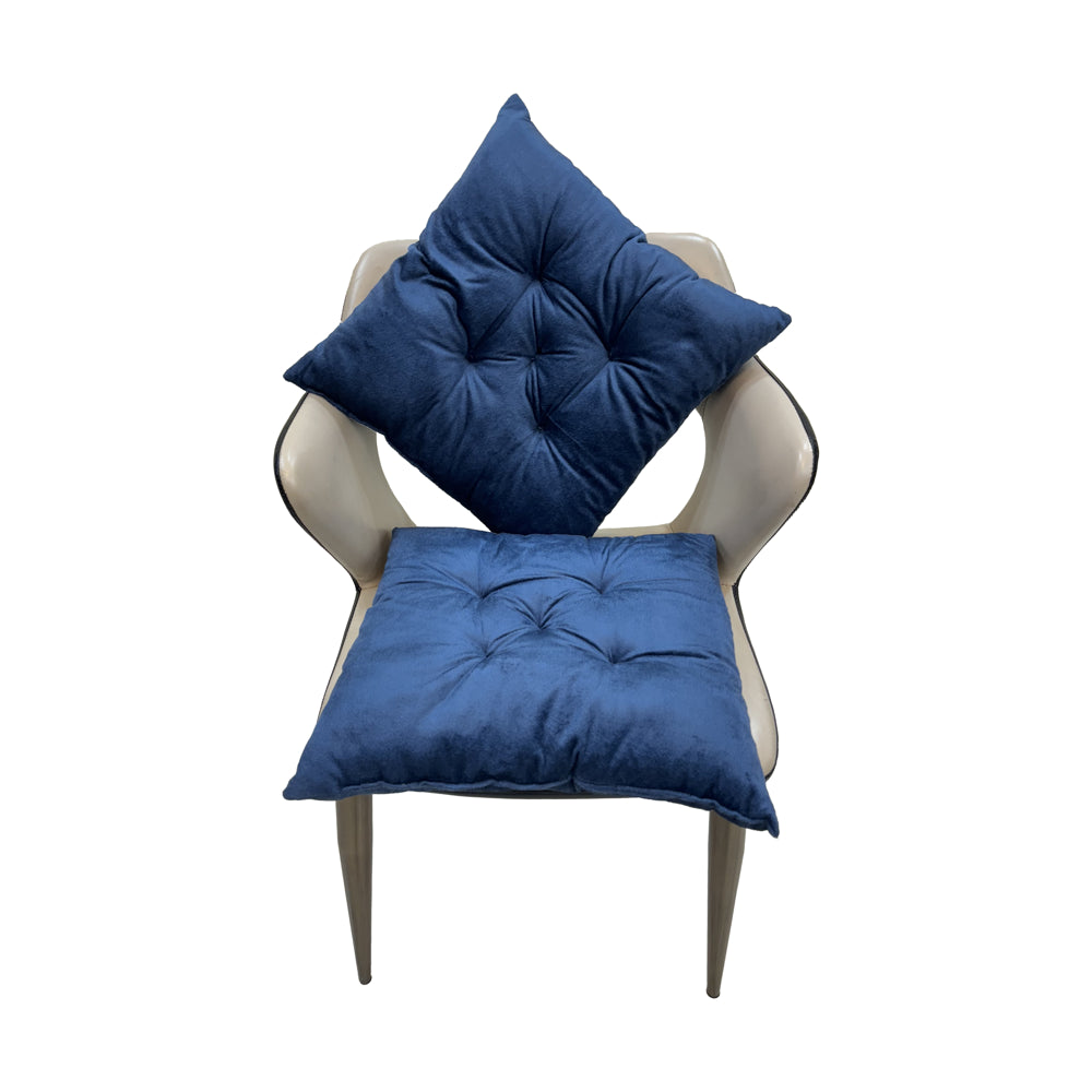 Saaks Chairpad Cushion 40x40 cm - Blue (Set Of 2) 1 Unit