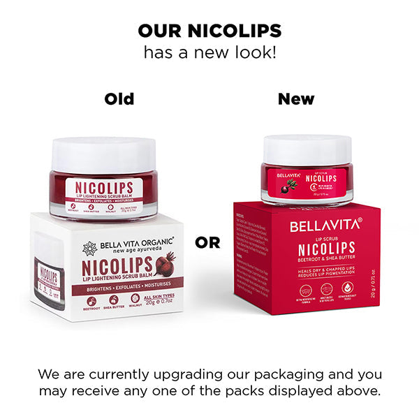 Bellavita Nicolips Lip Brightening Scrub