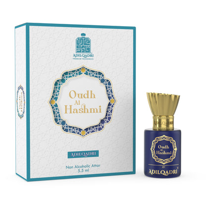 Adil Qadri Oudh Al Hashmi Luxury Attar Perfume 5.5 ML