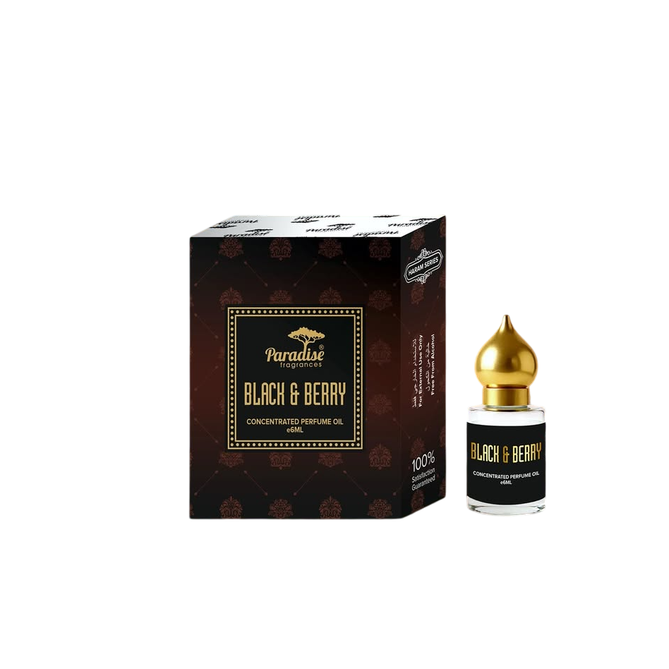 Paradise Fragrances Black & Berry Attar  - 6ML