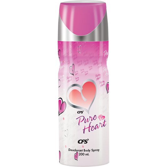 CFS Pure Heart Pink Deodorant Body Spray 200ml product photo