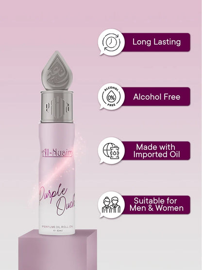 Al Nuaim Purple Oudh 6ml Attar – Long-Lasting Concentrated Perfume Oil