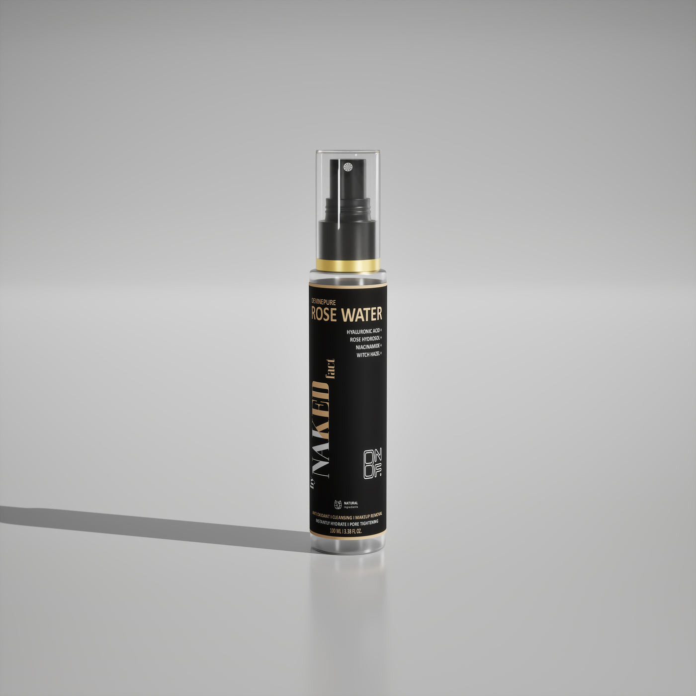 DevinePure Rose water by NAKED fact - 100g