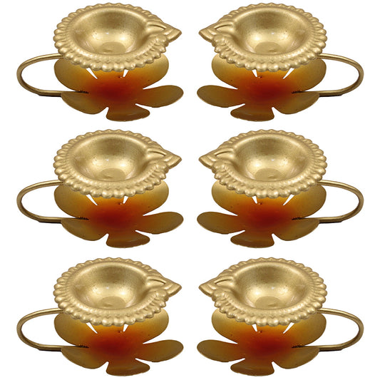 Flower With Diya Decor (M2929) 1 Unit