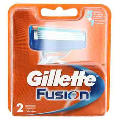 Gillette Fusion Cartridges 2 Pcs