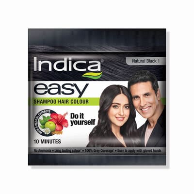 Indica Natural Black Hair Colour 25 Ml