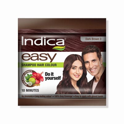 Indica Easy Dark Brown Hair Colour 25 Ml