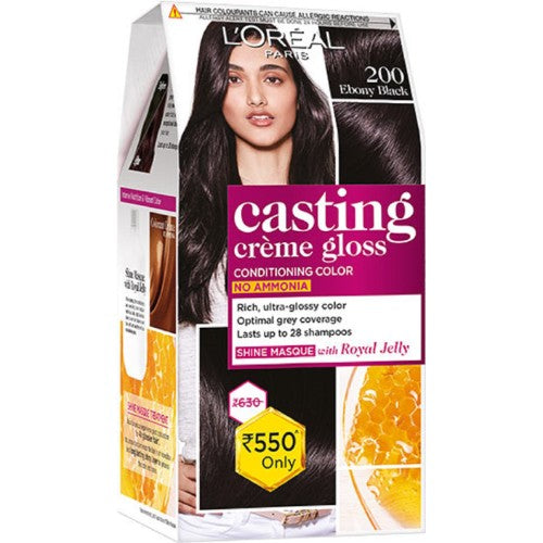 L'Oreal Casting Ebony Black 200 Hair Colour 200 Gm