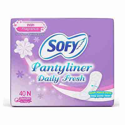 Sofy Panty Liner Daily Fresh 40 Pcs