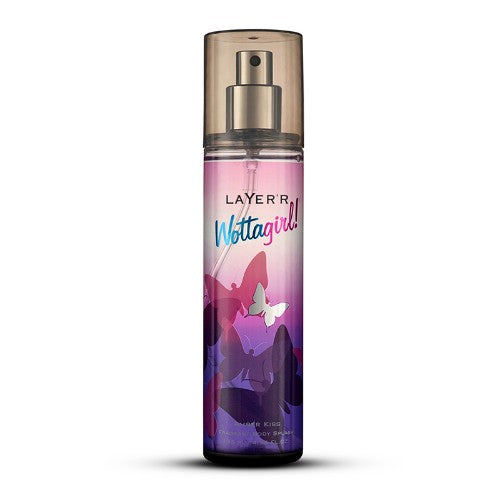 Layer Wottagirl Amber Kiss Perfume Deo 135 Ml