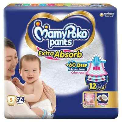 Mamy Poko Small Pant Diaper 74 Pcs