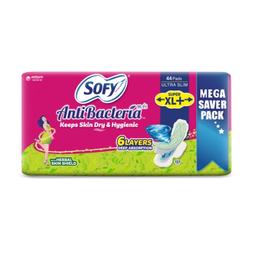 Sofy Antibacteria Super Xl Pack Of 44