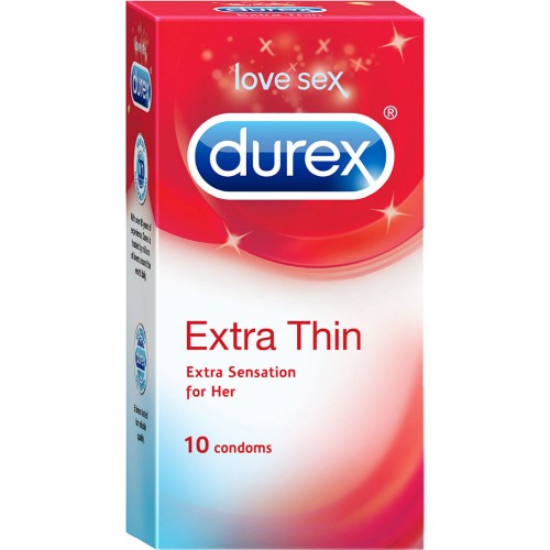 Durex Extra Thin Condom Pack Of 10