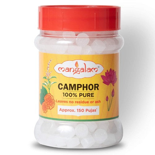Mangalam Pure Camphor Tablet Jar 100 Gm
