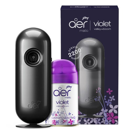 Godrej Aer Matic Violet Bloom Mach Combi
