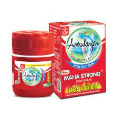 Amrutanjan Maha Strong Pain Balm 50Ml