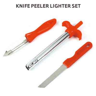 Marvel Knife Peeler Lighter Set Pack Of 1