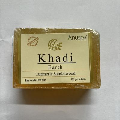 Khadi Earth Turmeric Sandalwood Soap 125 Gm
