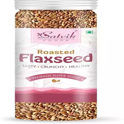Satvik Roasted Flax Seed 200 Gm