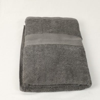 Marvel Bath Towel Plush Charcoal Grey 75 X 150 Cm - 1 Pc