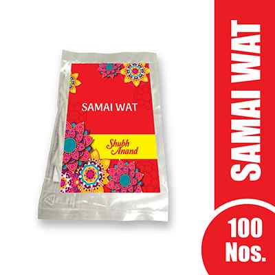 Shubh Anand Samai Wat Yellow 100 Pcs