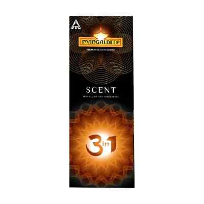 Mangaldeep 3 In 1 Scent Agarbatti 213 Gm
