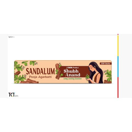 Shubh Anand Sandalum Agarbatti 80 Pcs