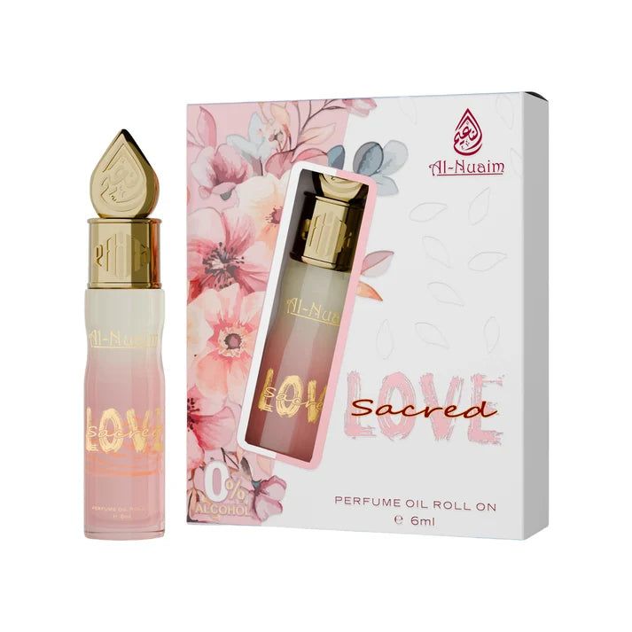 Al Nuaim Sacred Love 6ml Attar – Alcohol-Free