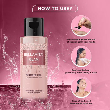 Bellavita Shower Gel Trial Kit for Women
