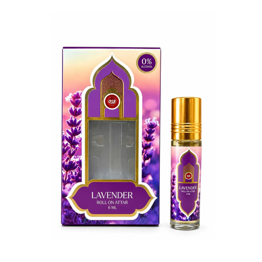 OSR Lavender Alcohol-Free Roll-On Attar - 6 ml