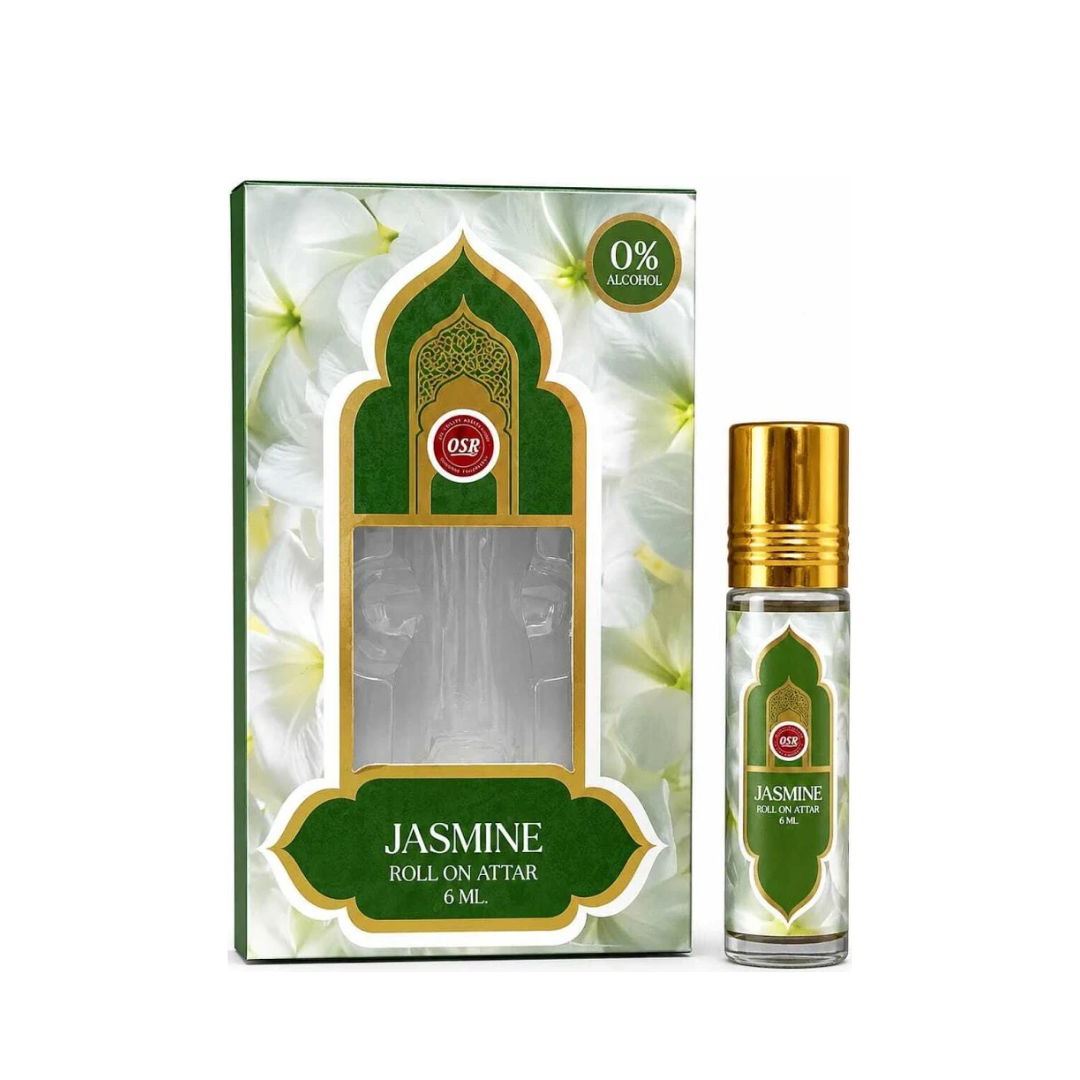 OSR Jasmine Alcohol-Free Roll-On Attar - 6 ml